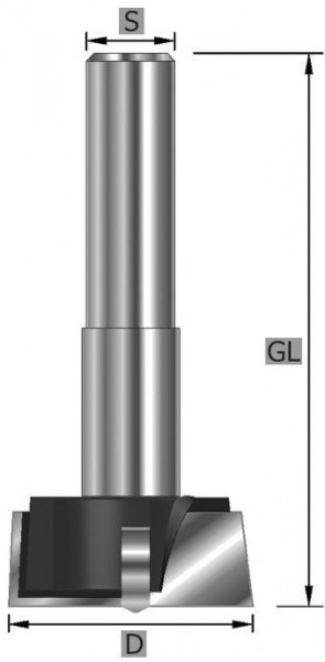 Edessö Kunstbohrer HW, Z: 2+2, A: 35, B: 90, C: 10, 146035010