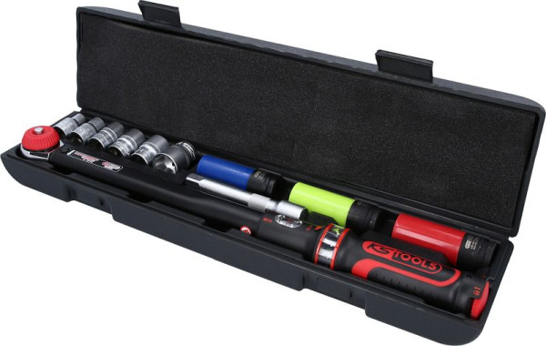 KS Tools 1/2"ERGOTORQUEprecision Drehmomentschlüssel-Satz, 20-200Nm, 11-teilig, 516.2400