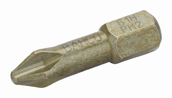 Bahco 1/4" Bits, 25 mm, extrahart, PH 3, 10er Pack, 61H/PH3