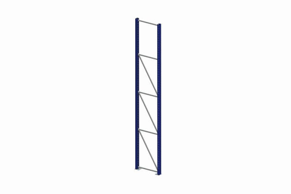 Meta Ständer 100/20 4400x800 mm, RAL 5010, für Palettenregal MULTIPAL, 200174454
