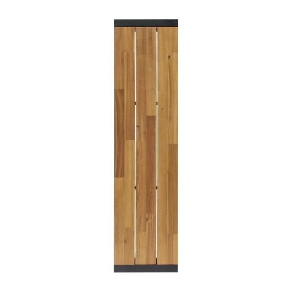 Bolero Stahl- und Akazienholzbänke im industriellen Stil 160cm, VE: 2 Stück, DS158
