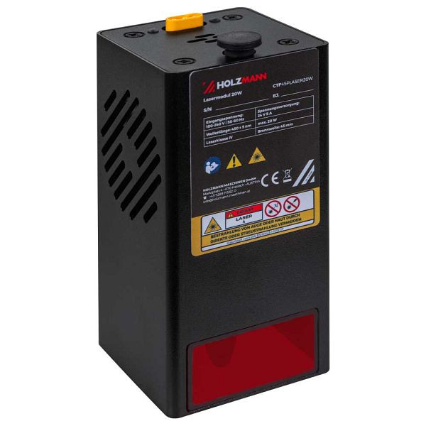 Holzmann Lasermodul 20W, für CNC Tischfräsmaschine, CTF45PLASER20W