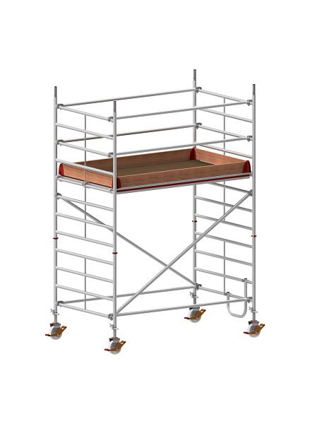 HYMER Fahrgerüst, Bühnenlänge 2,45 m, Rahmenteilbreite 1,50 m, Reichhöhe 4,40 m, 877304