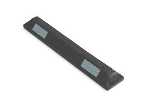 DENIOS Parkplatzbegrenzung "Parkstopp" PS 9 aus Polyethylen (PE), B 900 mm, schwarz, 164281
