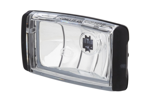 HELLA Halogen/FF-Fernscheinwerfer, Comet FF 450, 12V, rechteckig, Referenz: 12.5, geschraubt, SAE/ECE-R112/E1 3221, glasklar, links/rechts, 1FB 010 951-011