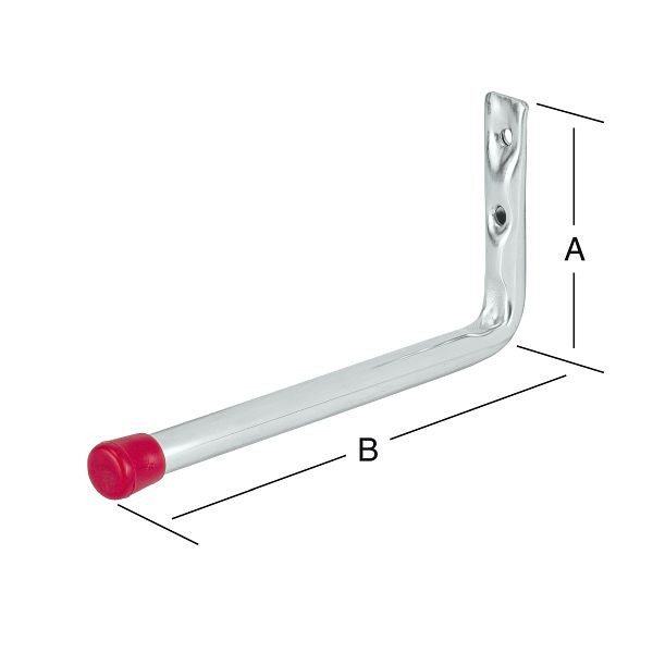 Vormann Wandhaken 71 x 176 mm, verzinkt, 001454002Z