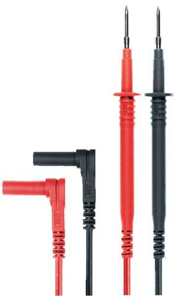 Gossen Metrawatt Kabelset mit Edelstahl-Tastspitzen, 1000 V / CAT II, max. 16 A, Kabellänge 1,5 m, KS17-S, Z110P