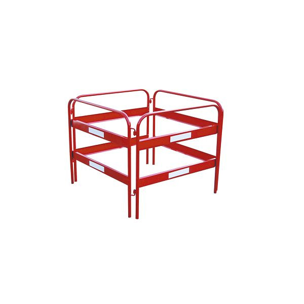 Schake Schachtschutzgitter, 1,00 m breit, 2-teilig, 35600