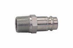 CEJN Nippel für Kupplungen NW 10, Stahl gehärtet und verzinkt, Robustausführung, Außengewinde, 107473