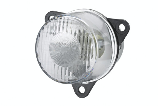 HELLA Positionsleuchte - Halogen - 12/24V - Einbau/Schraubanschluss - Lichtscheibenfarbe: glasklar - links/rechts/vorne, 2PF 008 221-011