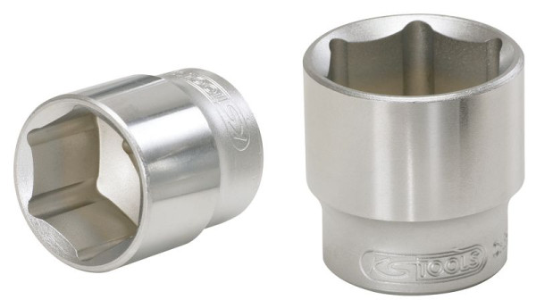 KS Tools 1/2" Sechskant-Stecknuss, 25/32", 917.1233, 4042146566411