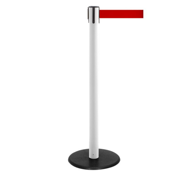 Stein HGS Personenleitsystem -P-Line Famous-, weiß, rot, mit Sicherheitsverschluss (selbstlösend), Gurtlänge: 2,3 m, 12802-0103