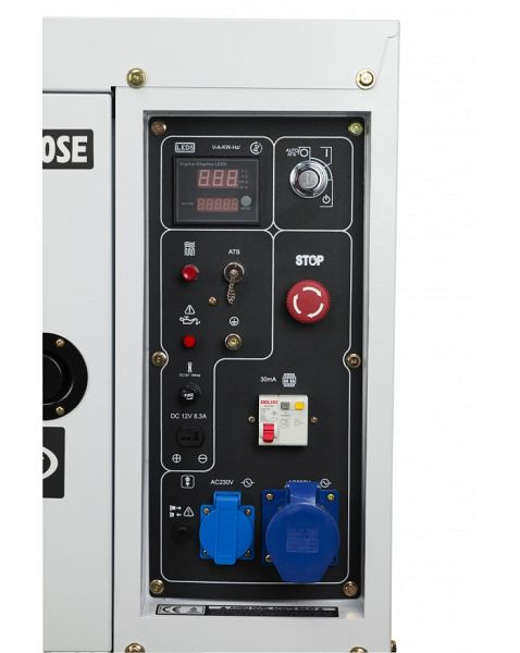 HYUNDAI Diesel Generator, Generator Max. Leistung: 6.3 kW, DHY8600SE D