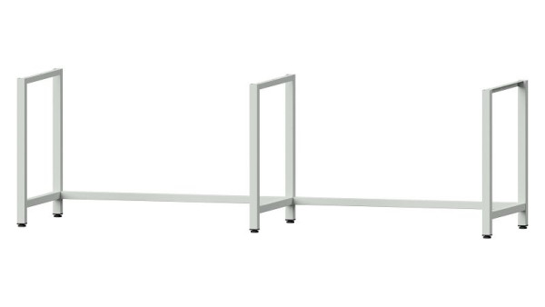 ANKE Werkbänke Gestell A fix, 2660 x 715 x 800 mm, RAL 7035, 990.564
