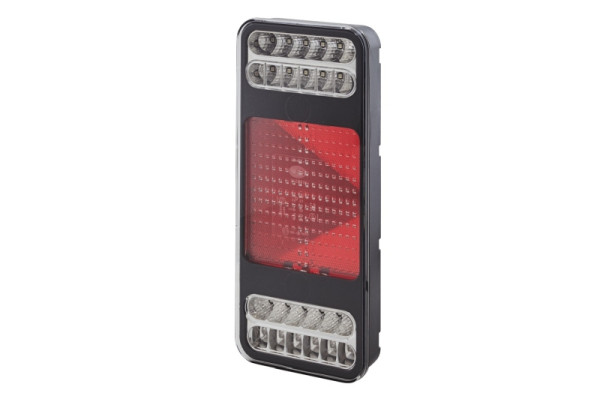 HELLA Heckleuchte - Coluna - 12V - Anbau/geschraubt - Lichtscheibenfarbe: glasklar - links, 2VP 345 900-331