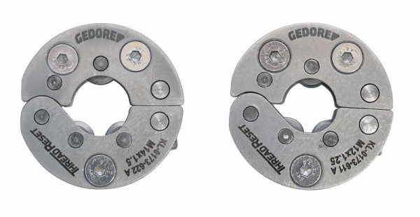 GEDORE KL-0173-601 A Gewinderückform-Werkzeug-Satz für Radbolzen (M12x1,25 + M14x1,5), 3461904