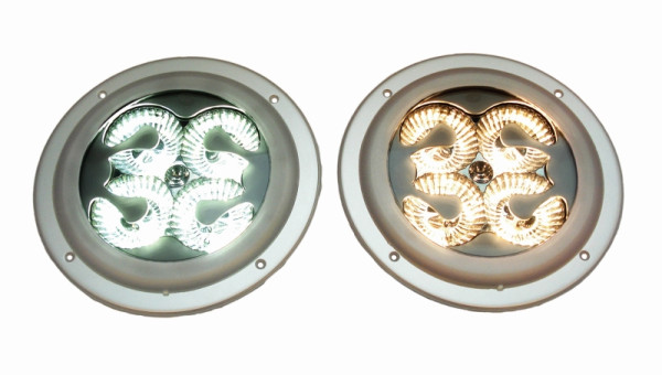 HELLA Innenraumleuchte, CargoLED VESTA5, LED, 24/12V, 6W, LED, Einbau/Schraubanschluss, Lichtscheibenfarbe: glasklar, Innenraum, 2JB 344 227-001