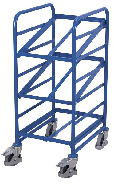 VARIOfit Eurokastenwagen, Ladefläche: 410 x 610 mm, RAL 5010 enzianblau, sw-610.100