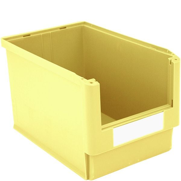 BITO Sichtlagerkasten SK Set /SK5033 500x313x300 gelb, inklusive Etikett, 4 Stück, C0230-0029