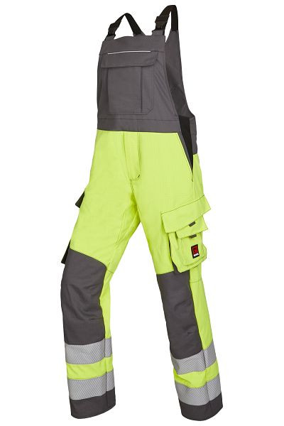 ROFA Latzhose 4592539 APC 1 - APC 2, Größe 46, Farbe 381-leuchtgelb-grau, 4592539-381-46