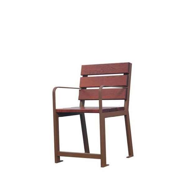 Stein HGS Stuhl -Linie Nature- speziell für Senioren, Mahagoni, RAL 9005 tiefschwarz, 21933-07