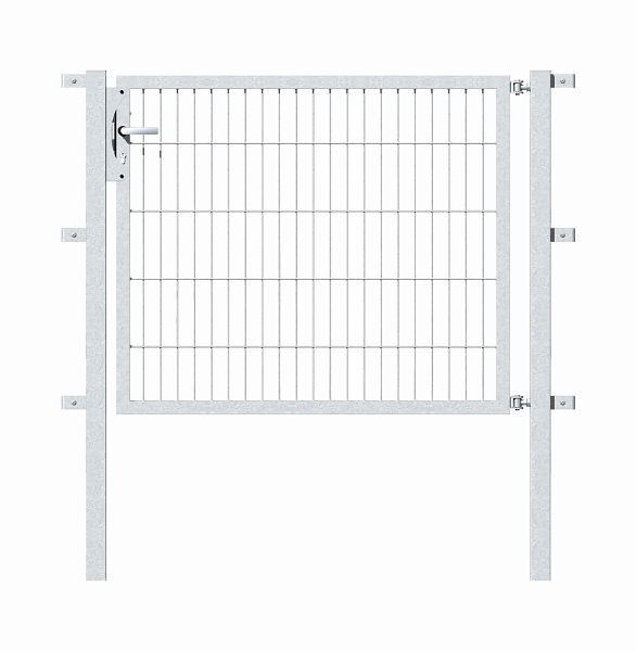 Alberts Einzeltor Flexo mit Zubehör, Breite 125 cm, Höhe: 100 cm, feuerverzinkt, 647124