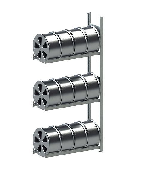 Meta S3 CLIP Felgenregal AR 2000x1000x300 mm, verzinkt, 20095905