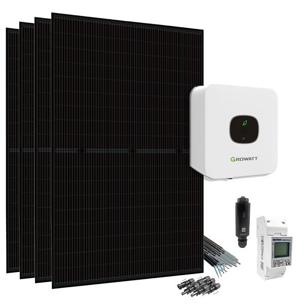 Offgridtec 1800W Balkonkraftwerk mit Growatt MIC-1500 TL-X WiFi und 450W Luxen Solar, 4-01-017675