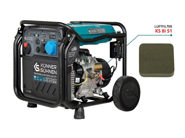 Könner & Söhnen Luftfilter KS 8i S1 für Inverter Generator, KS 410D 2-05