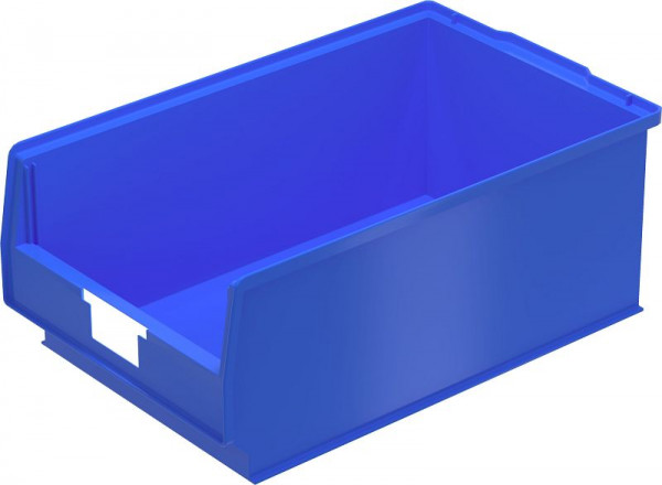 BITO Sichtlagerkasten PK Set inklusive Etikett /PK2 500x315x200 blau, inklusive Etikett, 6 Stück, C0250-0003