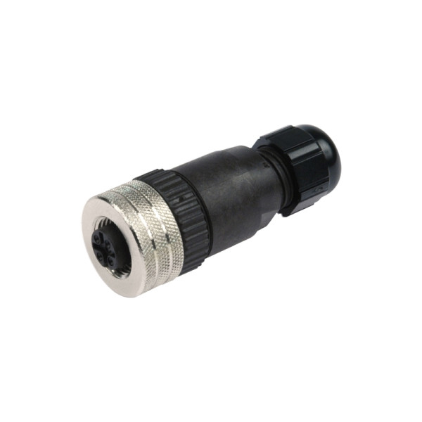 Metal Work Gerade Steckdose M12 x 1 mm, 5-polig, 148191