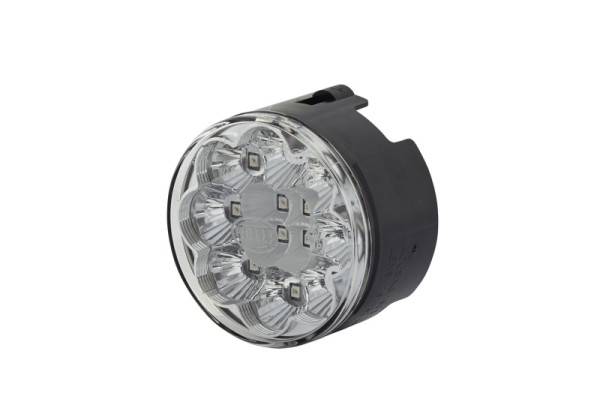 HELLA Blinkleuchte, LED, 12V, Einbau/Schraubanschluss, Lichtscheibenfarbe: glasklar, hinten/links/rechts, 2BA 009 001-411