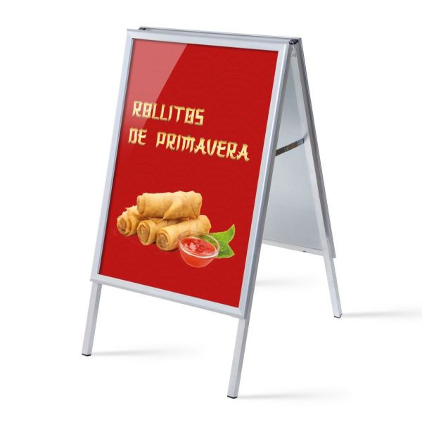 Showdown Displays Kundenstopper A1 Komplettset Frühlingsrollen Spanisch, ZPA1G32MEI178