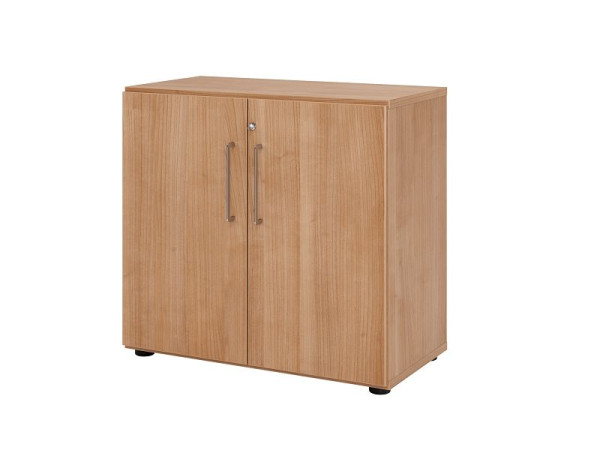 Hammerbacher Schrank 2OH 928T2 Nussbaum, Maße: 80 x 41,7 x 74,8 cm, V928T2/N/N/BS