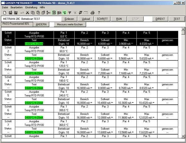 Gossen Metrawatt Kalibrier- und Justiersoftware für Tischkalibratoren Fluke 55xx, Z211F