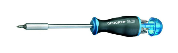 GEDORE Magazin-Schraubendreher, Klick-Arretierung, 6432700