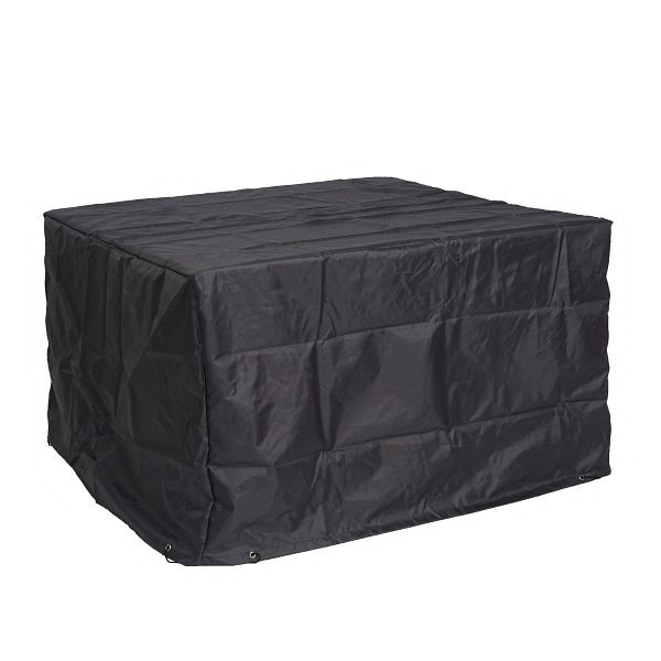 Mendler Abdeckhaube HWC-J41, Abdeckplane Schutzplane Schutzhülle, Outdoor Gartenmöbel Garnitur, anthrazit, 75x123x123cm, 77648