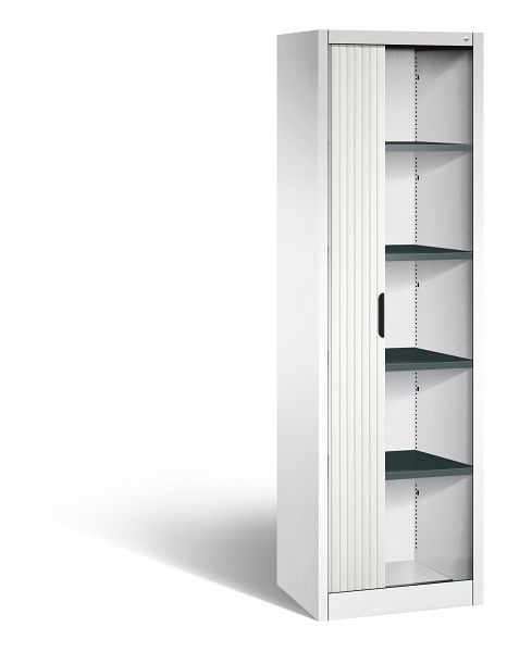 C+P Rollladenschrank Omnispace, H1980xB600xT420mm, Farbe: Verkehrsweiß, Griffmulde, 5 OH, 3200-00R S10094