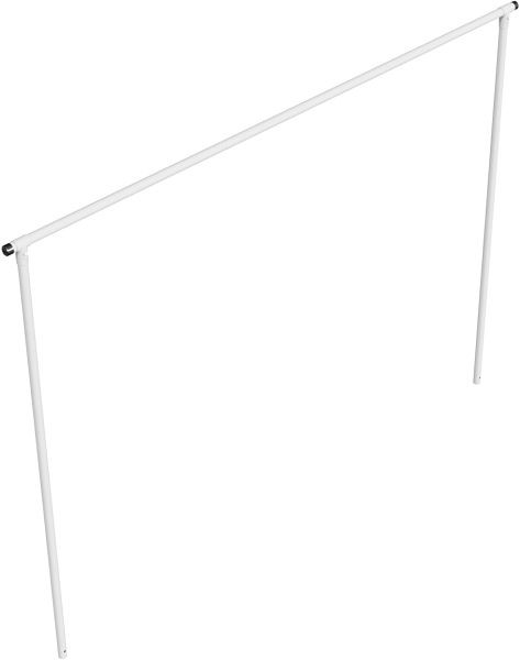 Schake Teppichklopfgerüst, Querrohr 3500 mm, Stahlrohr Ø 48 mm, 419_4535