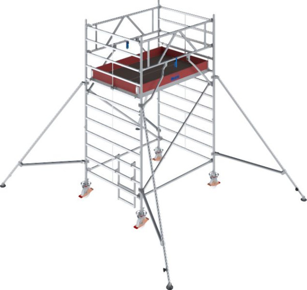 Krause Stabilo Fahrgerüst S5000 Feldlänge: 2,00m, Arbeitshöhe: 4,30m, 786012