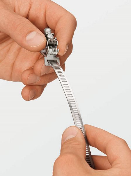 Kunzer Endlosband Kit, Breite 9 mm W2 3 m Band + 8 Verschlussköpfe, ENDLOSBAND 815 7121 001