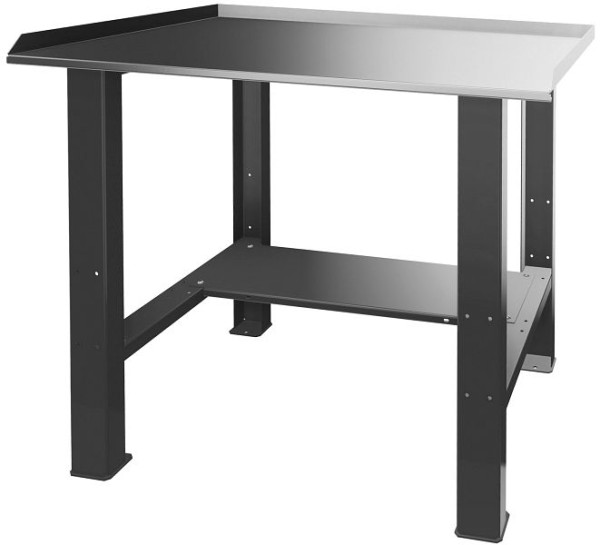 Kraftwerk Schweisstisch 1000 mm, Arbeitsoberfläche: Stahlblech rostfrei, 116.100.000