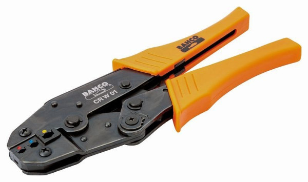 Bahco Ratschen-Crimpzange für isolierte Anschlüsse, 0,5-4 mm², CR W 01