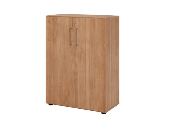 Hammerbacher Schrank 3OH 938T3 Nussbaum, 80 x 42 x 110 cm, V938T3/N/N/BS