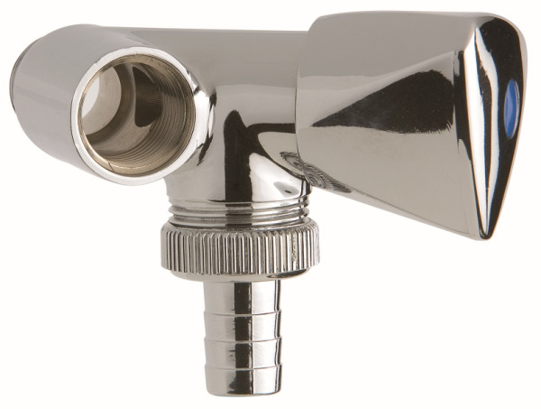 Benkiser Geräteventil 1/2 Zoll Zapfstelle Zoll, mit Rückflussverhinderer, Schlauchverschraubung 3/4 Zoll, 7271234