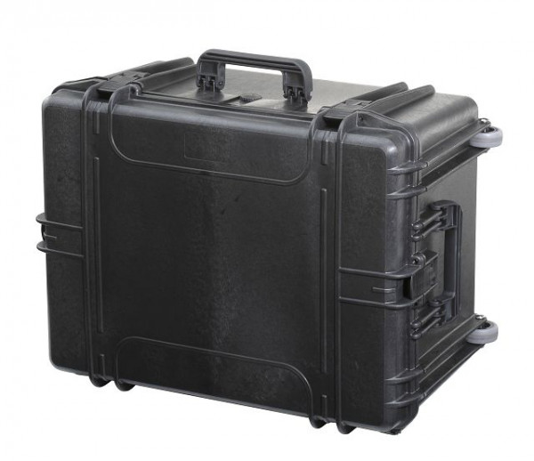 MAX wasser- und staubdichter Kunststoffkoffer, IP67 zertifiziert, schwarz, leer, MAX620H340