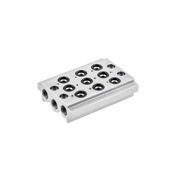 Metal Work Mehrfach-Grundplatte 3-fach »BASIC«, G 1/4, 146725
