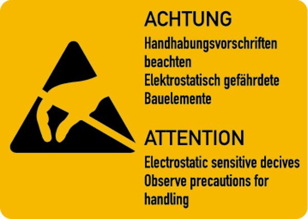 Schilder Klar Maschinenkennzeichnung Handhabungsvorschriften beachten, 105x74 mm Folie selbstklebend, 7548/62