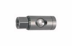 Riegler Sicherheitskupplung NW 7,4, Edelstahl 1.4404, Innengewinde, drehbar, 107584