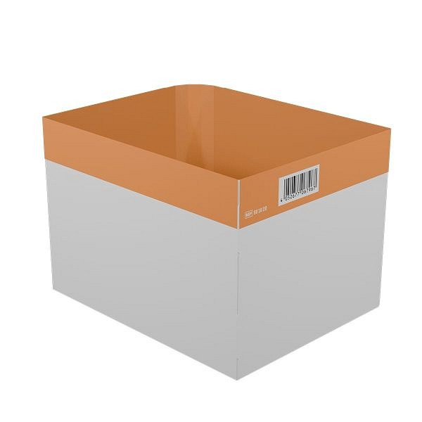WERO Inneneinteilung Smart Case - groß, Orange, abgerundet, groß, 901620